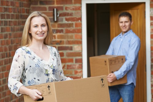 Packing and labelling supplies used for commercial moves in Acton