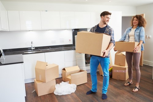 Local house removals service helping with a move in Acton