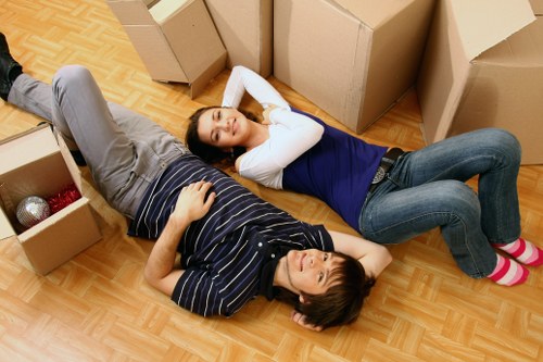 Acton flat move with careful lifting and transport support