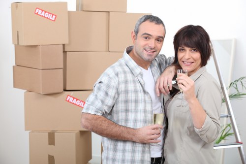 Local student removals team planning a move in Acton around parking and access